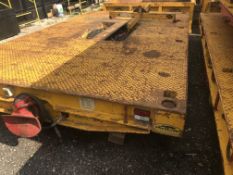 Predator 4M RAIL TRAILER, Air Brakes, (SV244), EAC expiry 05/02/23, with 4m ballast box, excluding