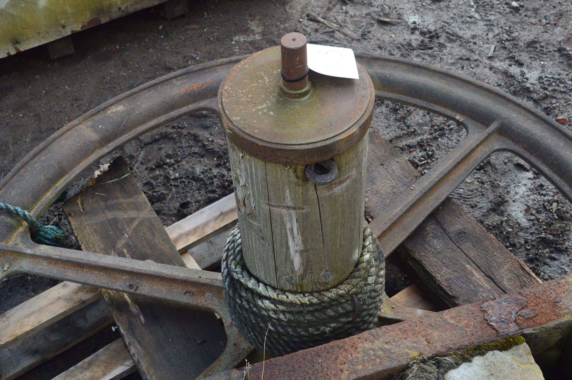 Wire Dispensing Reel, as set out on pallet (lot located at Moorfield Drive, Altham, Accrington, - Image 5 of 5