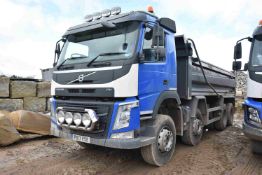 Volvo FM420 EURO V1-C 8x4 TIPPER, registration no. PO17 VSE, date first registered 17/03/2017,