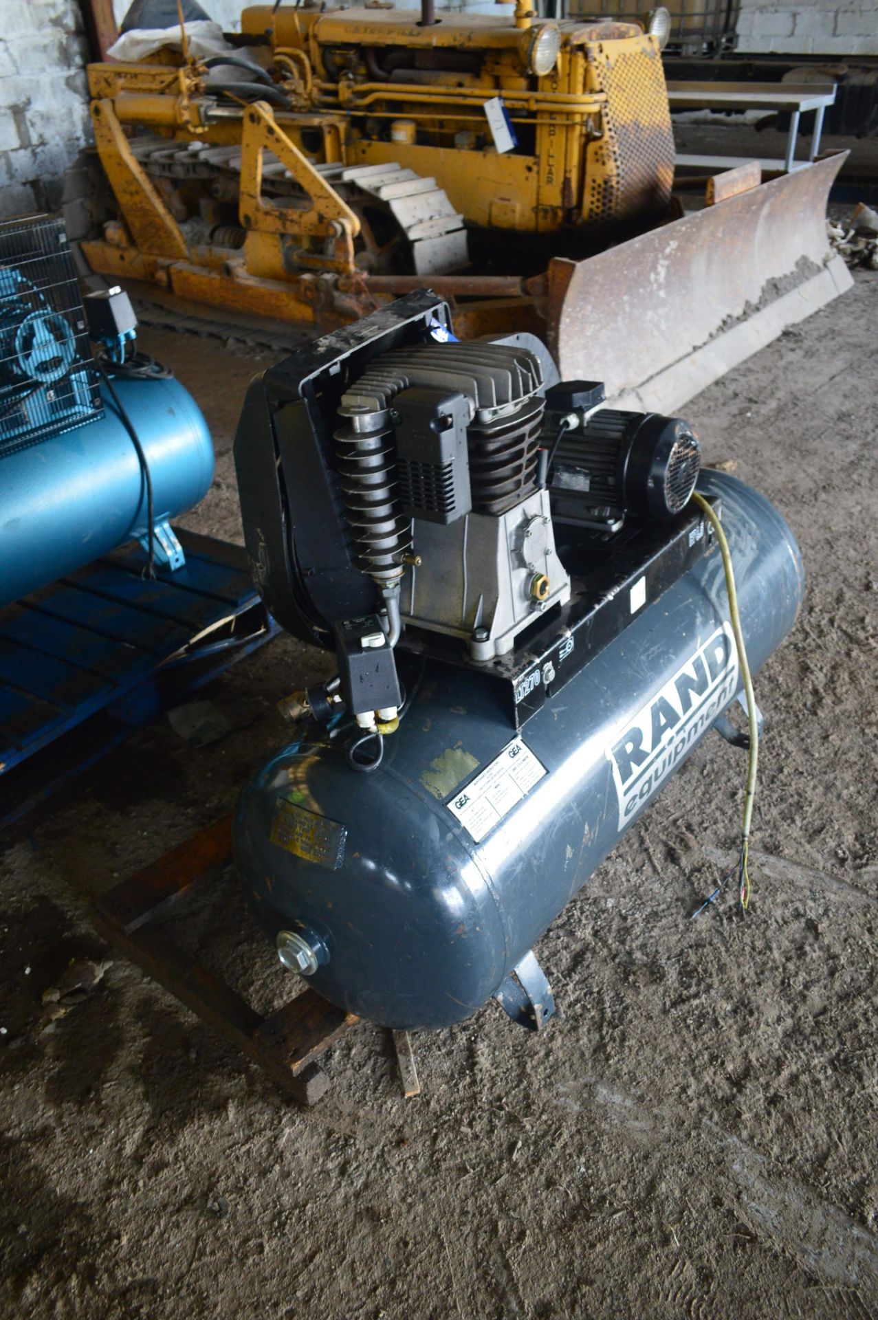Rand Air Compressor, 5.5hp, 270l (lot located at Moorfield Drive, Altham, Accrington, Lancashire, - Image 4 of 4