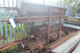 Scaffolding Treads & Beams, as set out in two post pallets (lot located at Moorfield Drive,