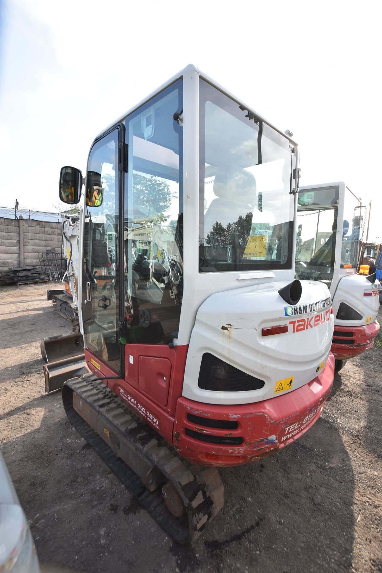 Takeuchi TB230 3T TRACKED EXCAVATOR, serial no, 1300011334, year of manufacture 2016, 18.2kW - Image 4 of 8