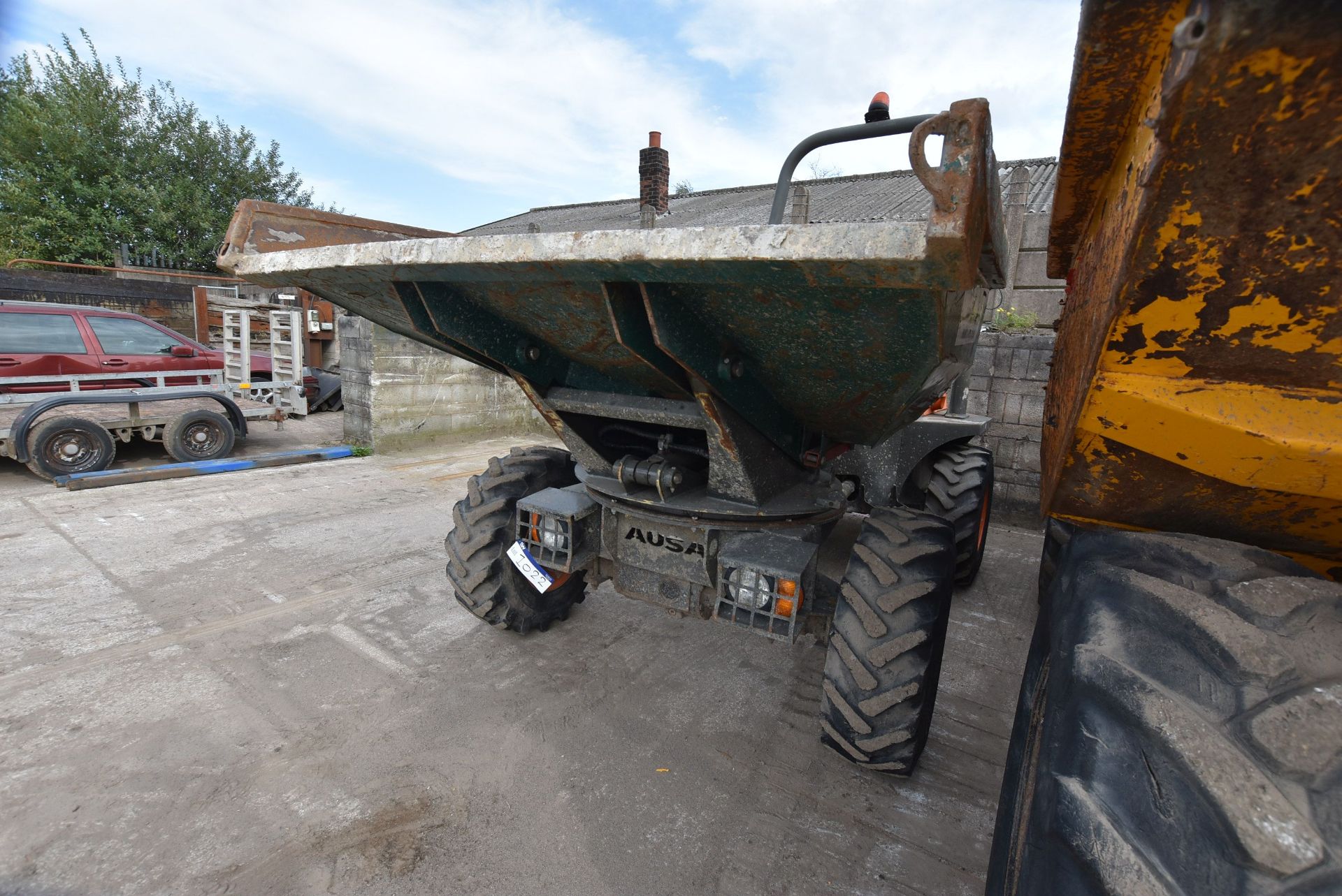 Ausa D350AHG 3T SWIVEL ARTICULATED DUMPER, serial no. 65165015, year of manufacture 2011, hours - Image 2 of 7