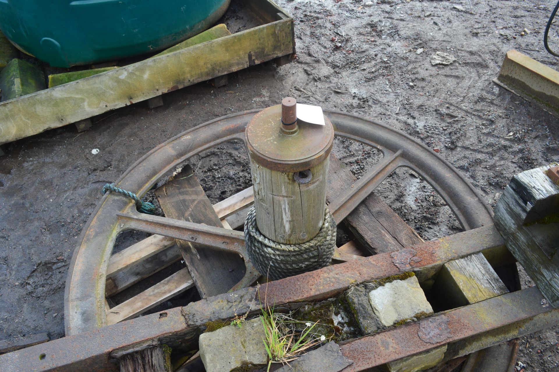 Wire Dispensing Reel, as set out on pallet (lot located at Moorfield Drive, Altham, Accrington, - Image 4 of 5