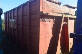 RORO Bin/ Skip (ref. 017) (lot located at Moorfield Drive, Altham, Accrington, Lancashire, BB5