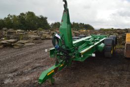 TANDEM AXLE HOOK LOADING TRAILER (lot located at Moorfield Drive, Altham, Accrington, Lancashire,