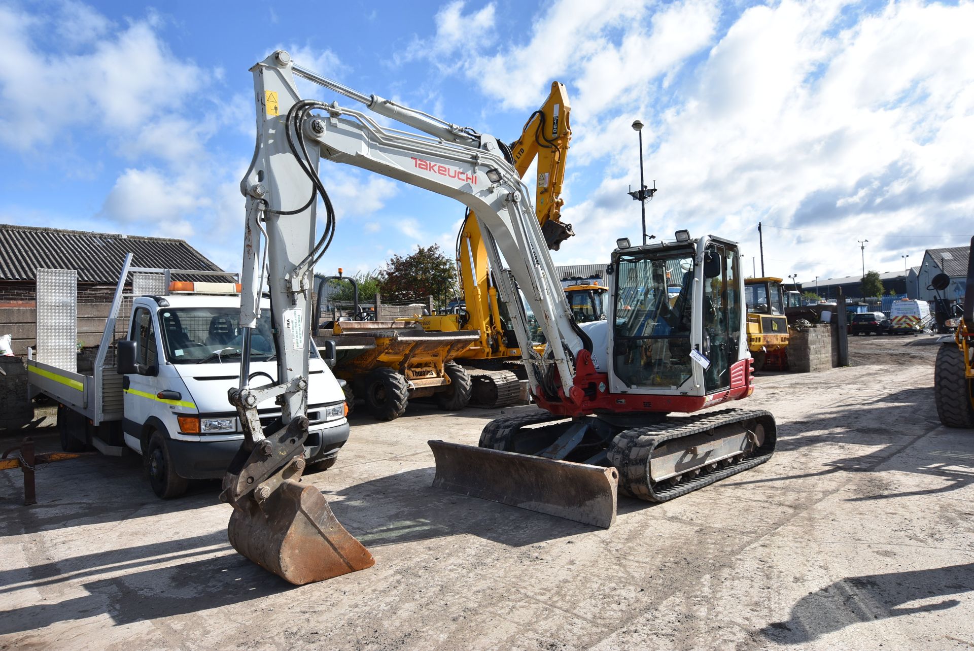 Takeuchi TB290 9T TRACKED EXCAVATOR, serial no. 190200125, year of manufacture 2014, approx. 4240