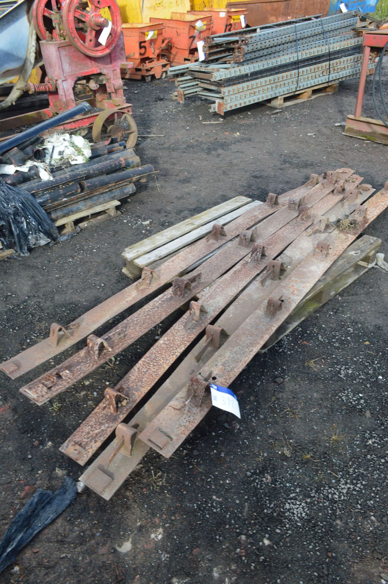 Five Concrete Forms, as set out on pallet (lot located at Moorfield Drive, Altham, Accrington,