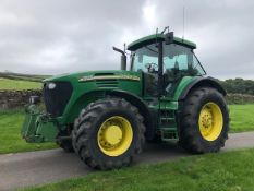 John Deere 7920 AGRICULTURAL TRACTOR, year of manufacture 2006, 9839 hours, with auto power,