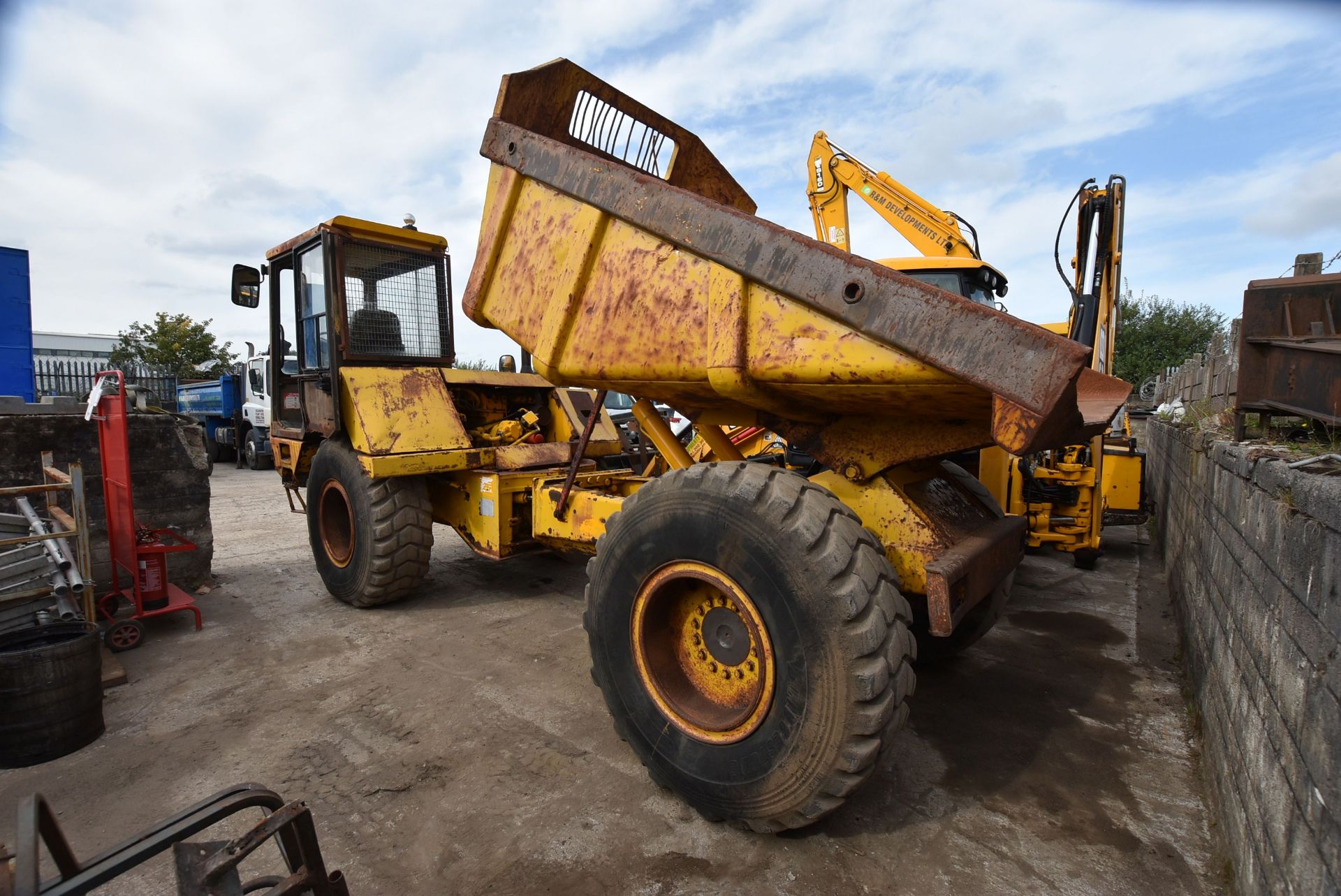 JCB 712 ARTICULATED DUMP TRUCK, serial no. 810293S, 01188 indicated hours (at time of listing) ( - Image 4 of 11