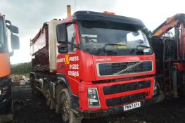 Volvo FM 440 EURO 4 DIESEL CEMENT MIXING TRUCK, registration PN57 AYA, date first registered 10/