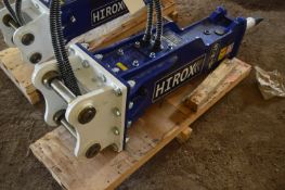 Hirox HD-X20 HYDRAULIC BREAKER, year of manufacture 2020 – unused, 45mm pins (lot located at
