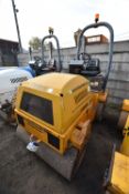 Benford Terex TV1200D VIBRATORY ROLLER, VIN SLBT00R0E402CC026, 2895kg (lot located at 55 Clifton