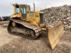 Caterpillar D6N LGP Tracked Dozer 1996, 17,209 HOURS (lot located at Moorfield Drive, Altham,