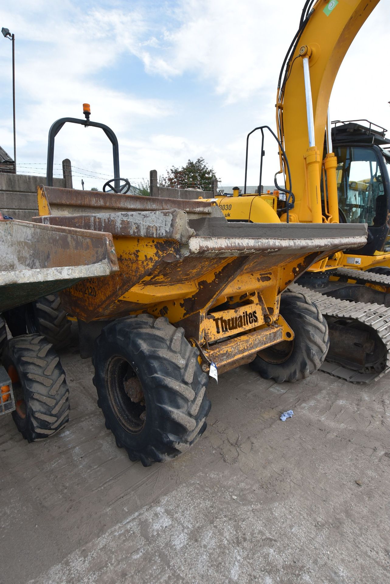 Thwaites 6T ARTICULATED DUMPER, VIN SLCM465ZZ507A6756, year of manufacture 2005, approx. indicated