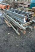 Assorted Pallet Racking Cross Beams & Uprights, uprights up to approx. 3m and cross beams up to
