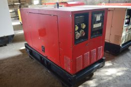 Ingersoll Rand G33 GENERATOR SET, serial no. 003305009492, indicated hours 05545 (at time of