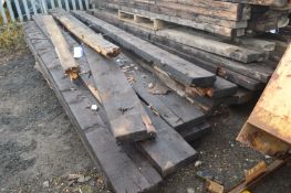 Assorted Lengths of Timber, as set out on pallet, up to approx. 4.8m long (lot located at