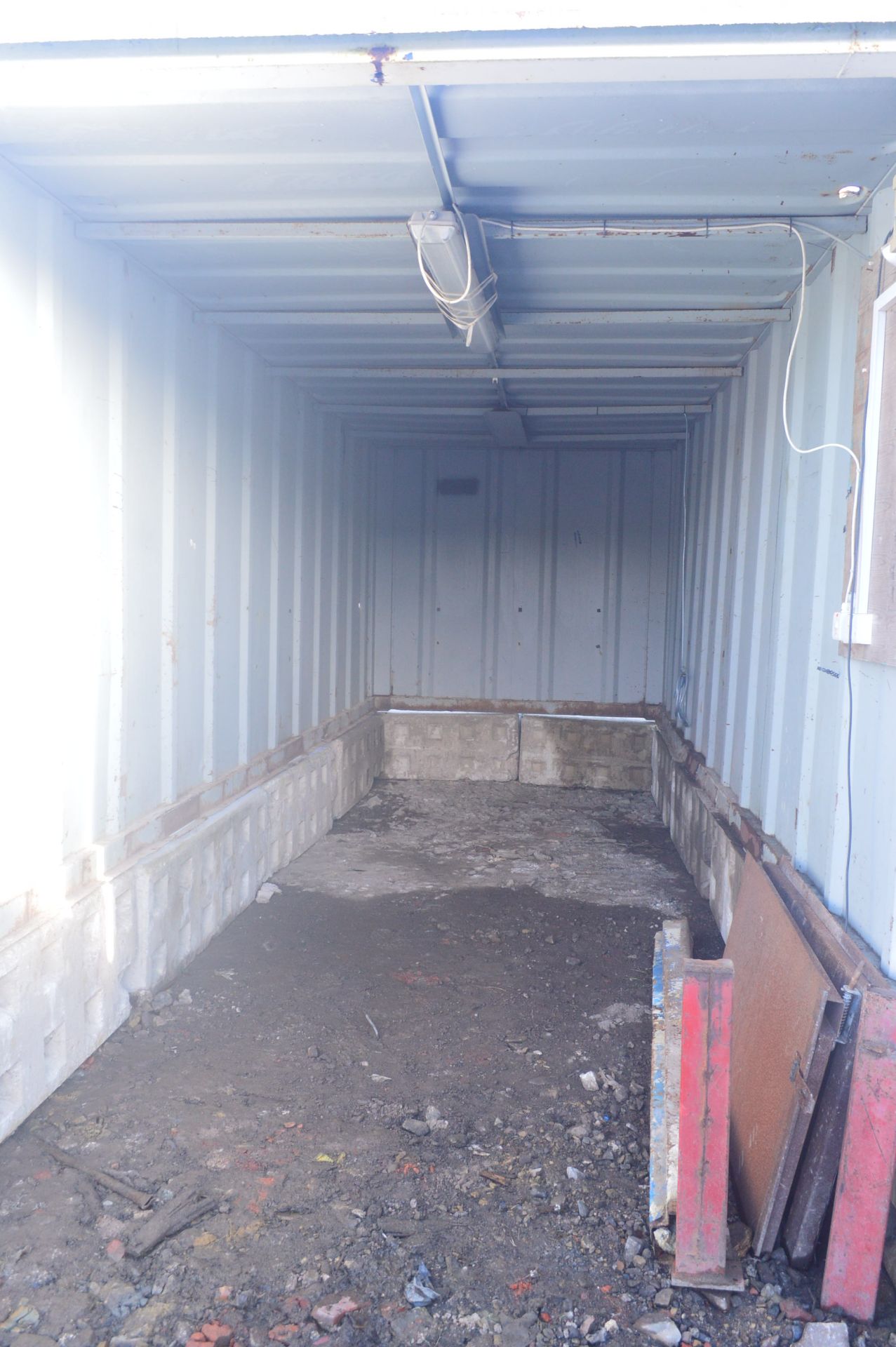 20ft Steel Cargo Container (no floor) (lot located at Moorfield Drive, Altham, Accrington, - Image 7 of 7