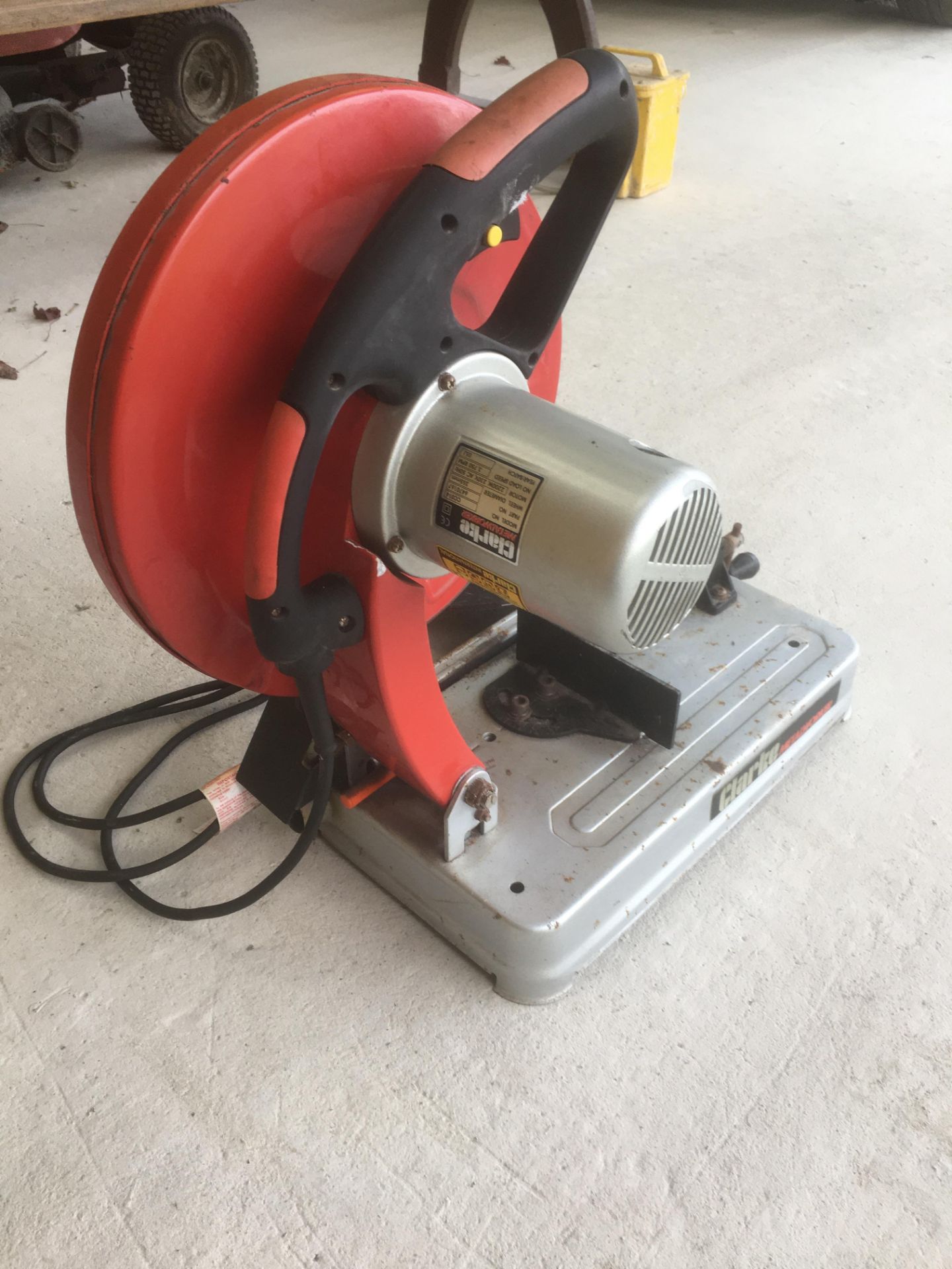 Clarke Metalworker CC014 355mm dia. Metal Chop Saw, 240V (lot located at Moorfield Drive, Altham, - Image 2 of 3