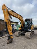 Hyundai HX140L 14T TRACKED EXCAVATOR, pin HHKHK401LH0000351, year of manufacture 2017, 3101