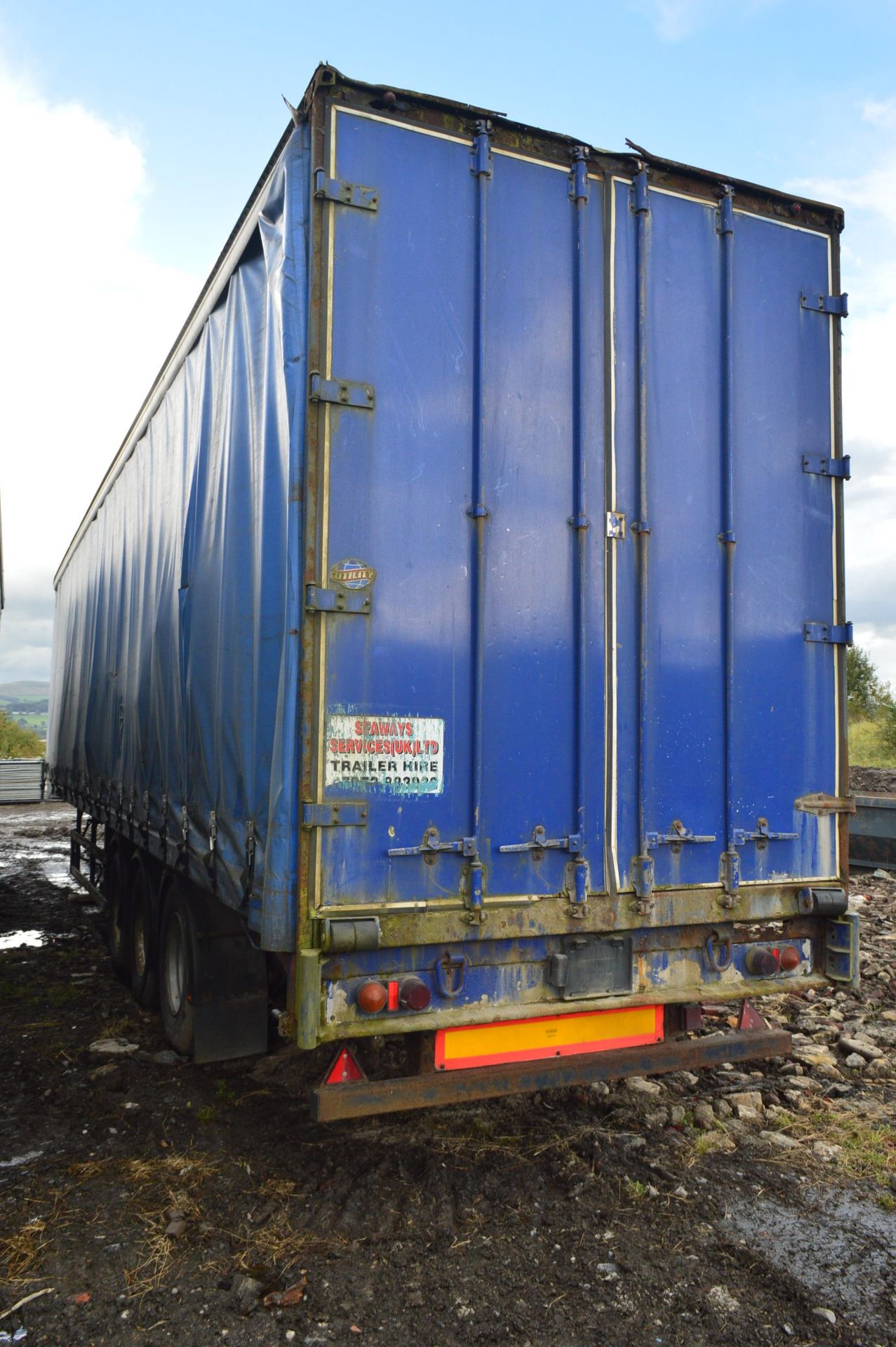 SDC Tri Axle Curtainside Trailer, VIN SDCC64553AAA59455, year of manufacture 2005, 39,000kg max. - Image 5 of 12