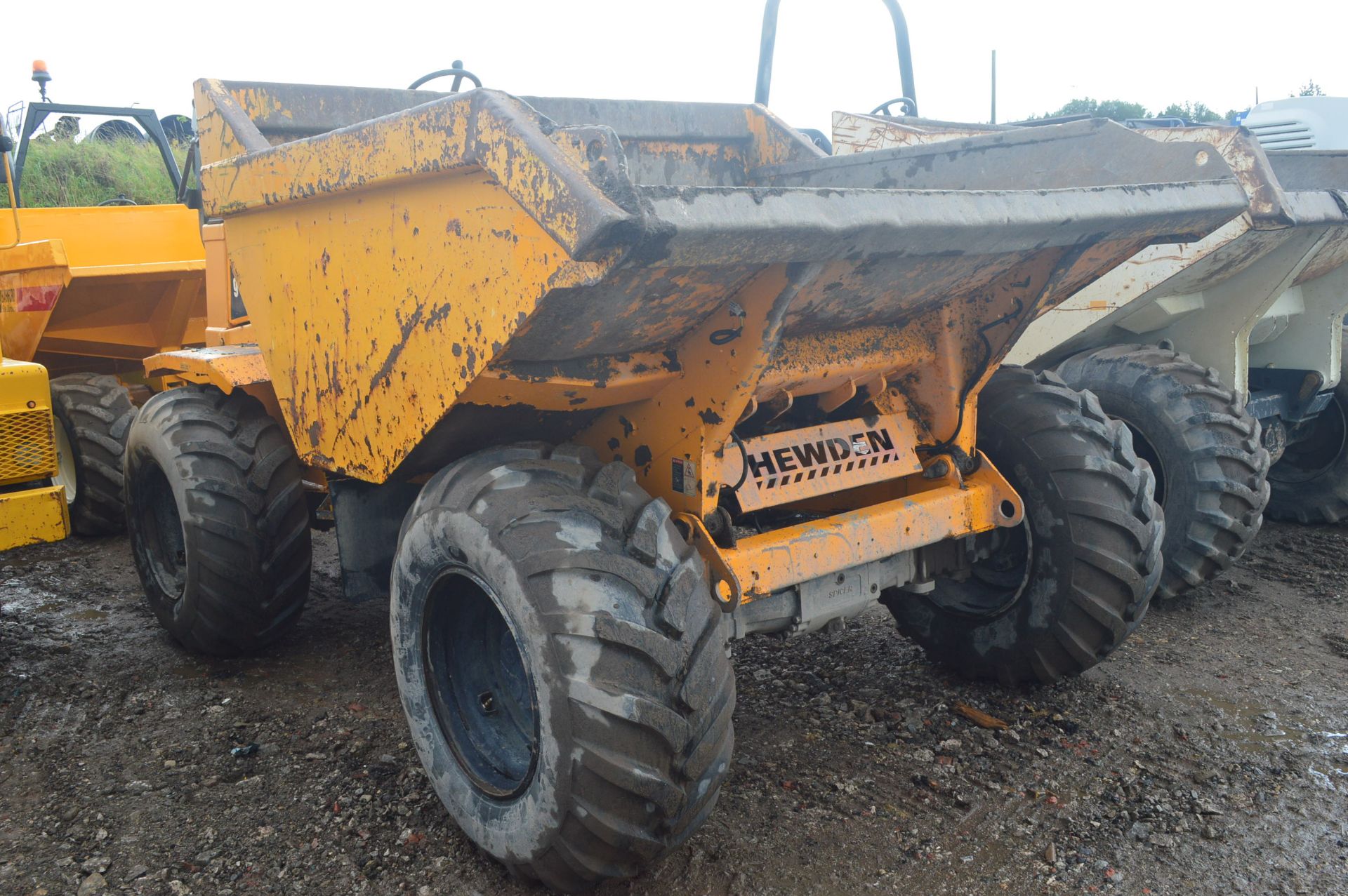 Thwaites MACH590 9T DUMPER, VIN SLCM590Z1106C0340, year of manufacture 2011, indicated hours 4081 (