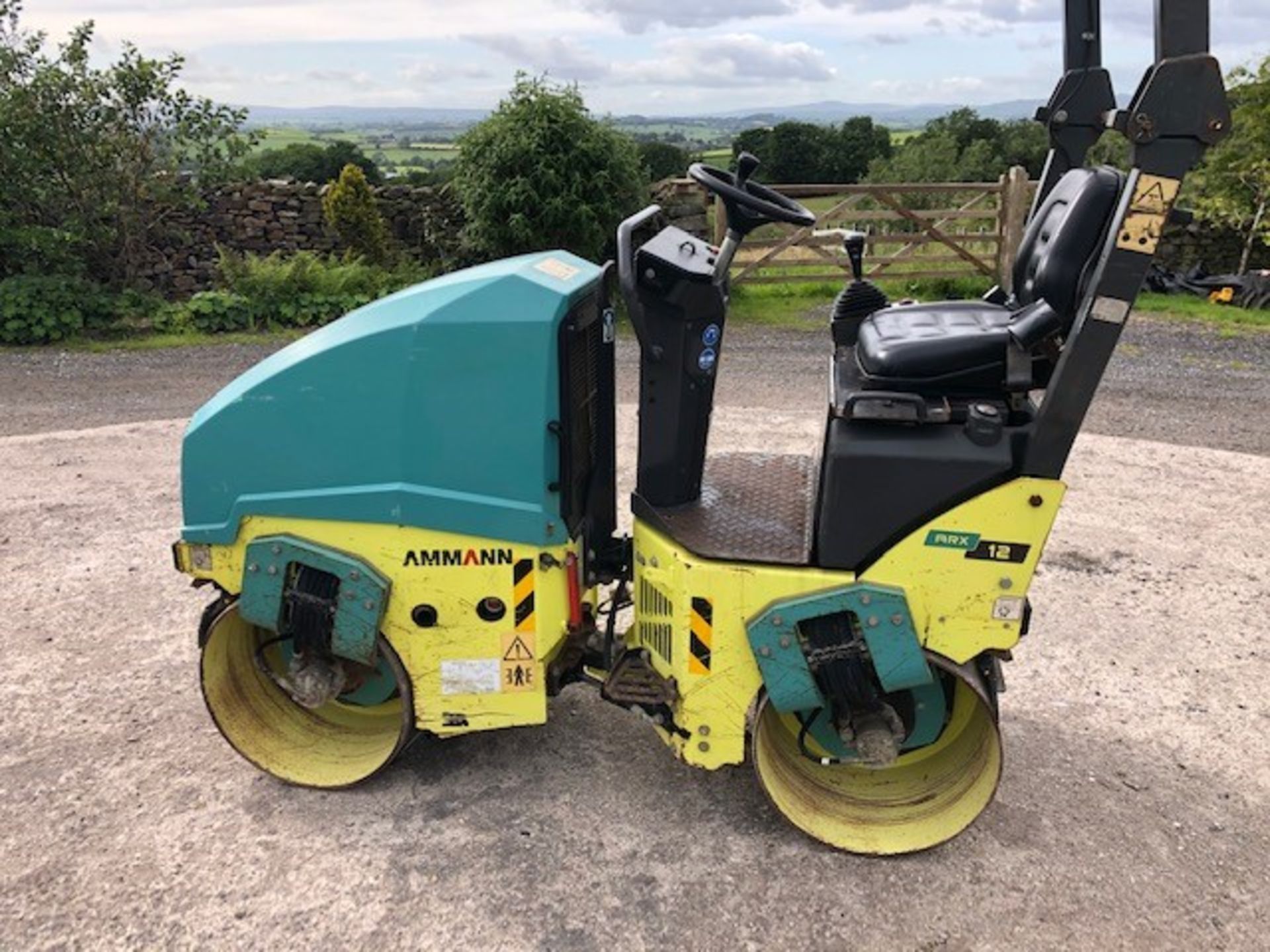 Ammann ARX12 ARTICULATED TANDEM ROLLER, year of manufacture 2014, 1.5T cap., indicated hours 339 (at