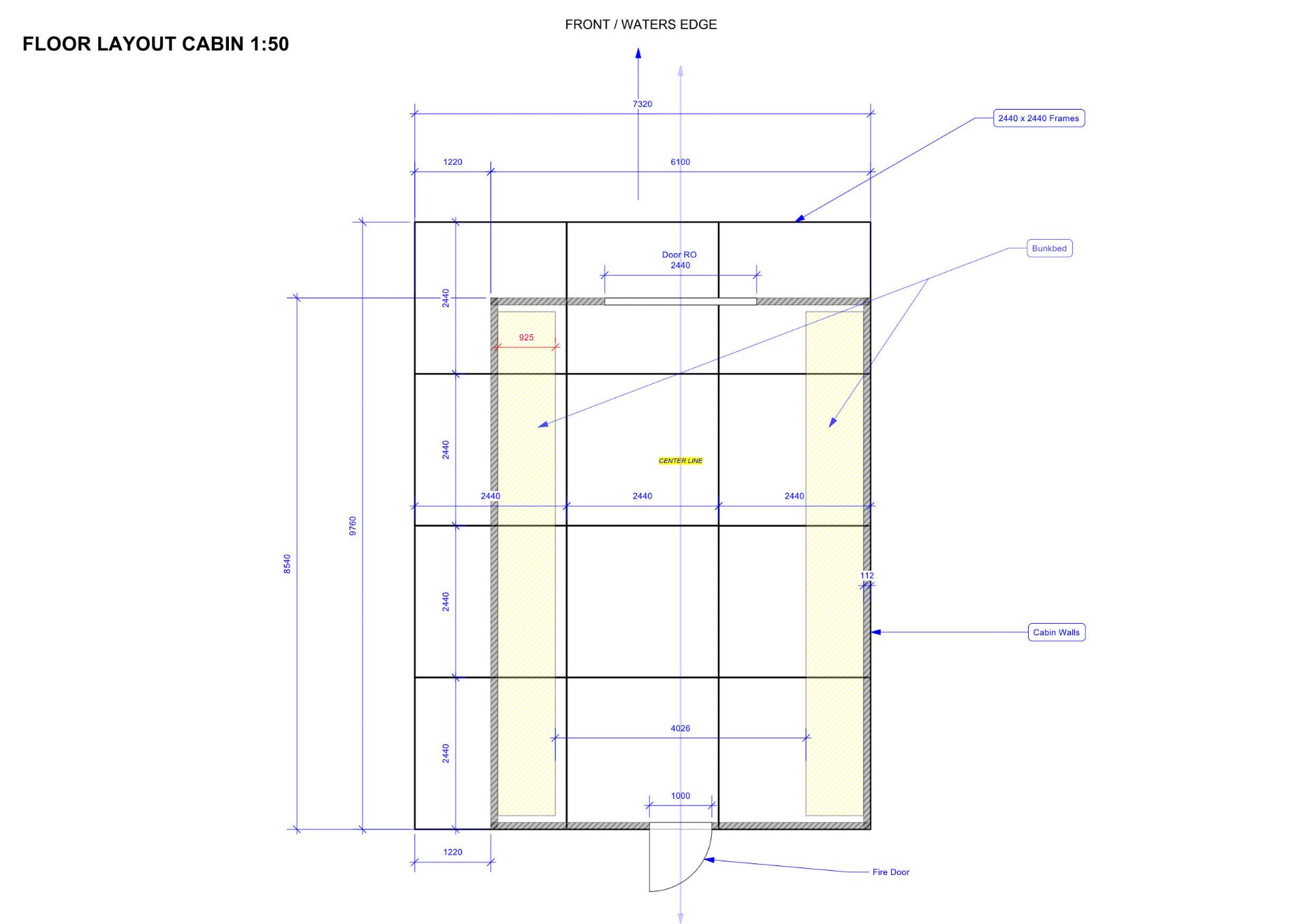 SINGLE SPAN TIMBER BUILDING/ CABIN, forming accommodation area, internal dimensions approx. 8.4m x - Image 28 of 31