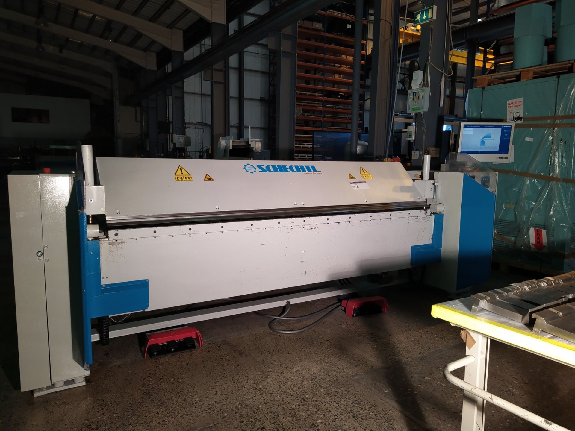 Schechtl MAE310/CNC BENDING / FOLDING MACHINE, capacity of max. 3,0 mm, serial no. MA6453, year of - Image 5 of 17