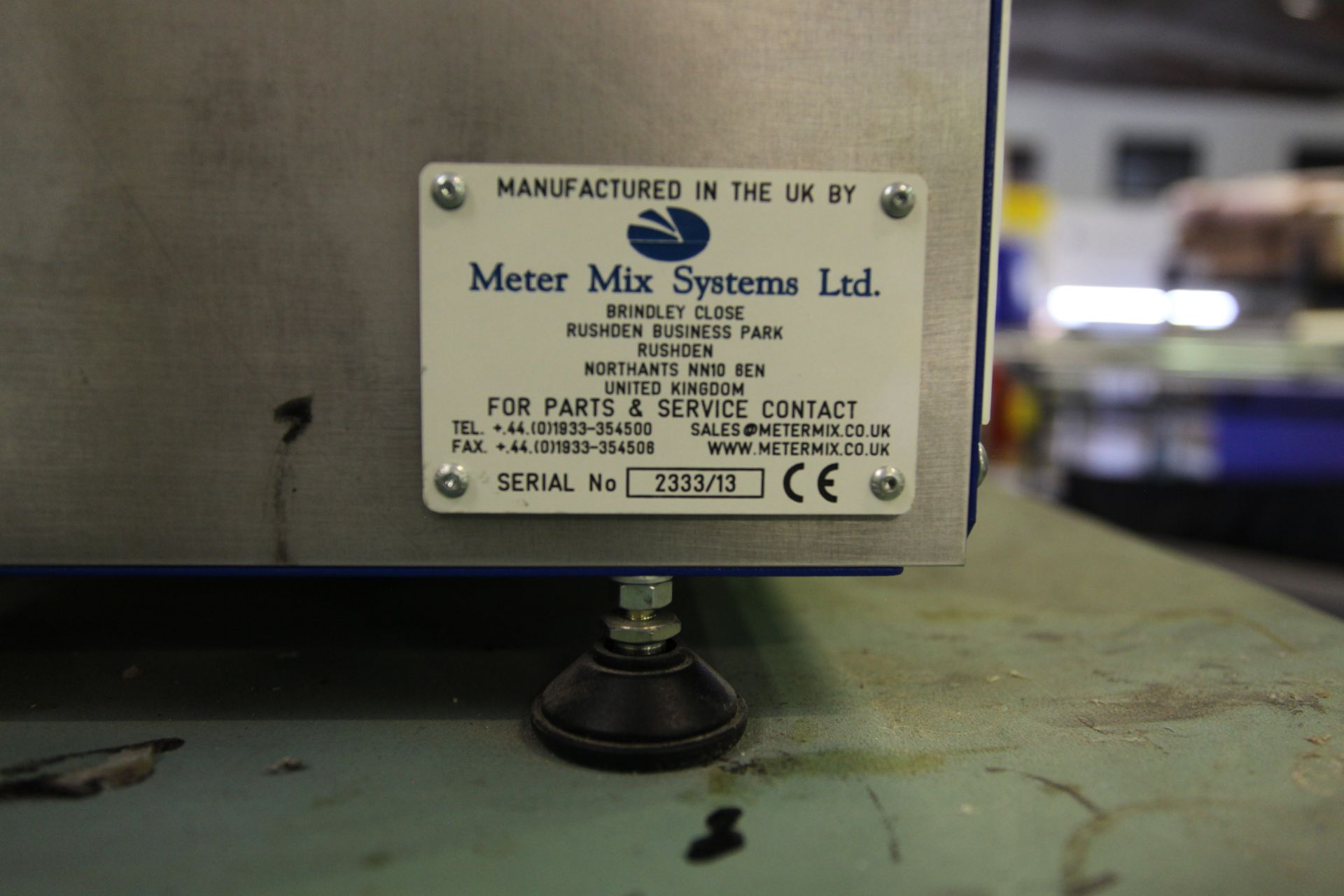 Meter Mix Systems Ltd PAR 3C ELECTRONIC POTTING, CASTING, MOULDING, COMPONENT BONDING, BRUSH - Image 3 of 4