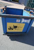 Empteezy ADC5 1000kg Skip, free loading onto purchasers transport - yes, item located in Unicorn