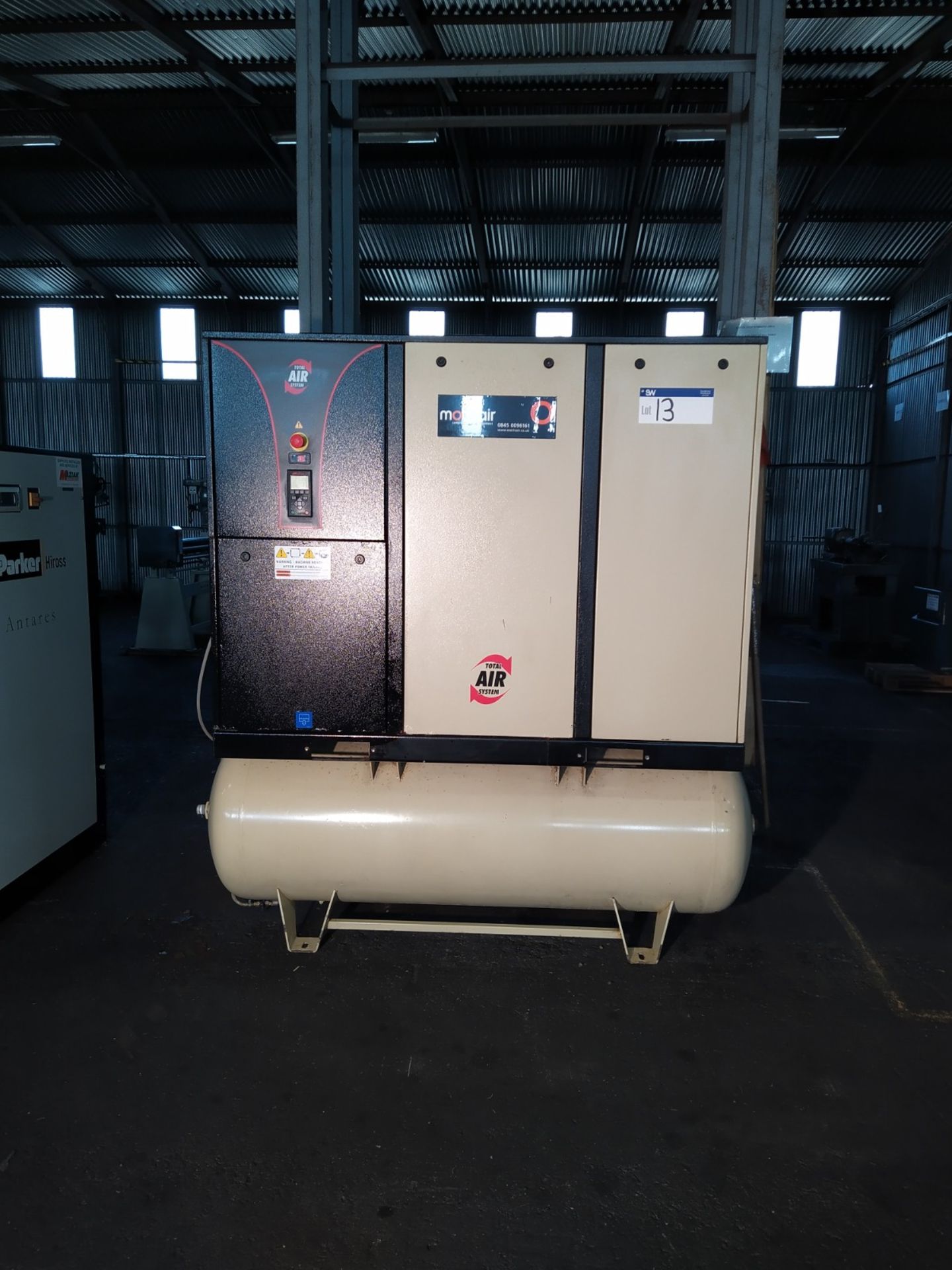 Ingersoll Rand IRN15K-TAS ROTARY SCREW AIR COMPRESSOR & DRYER, 500 litre, CFM: 41.0 - 87.0, Kw / Hp: