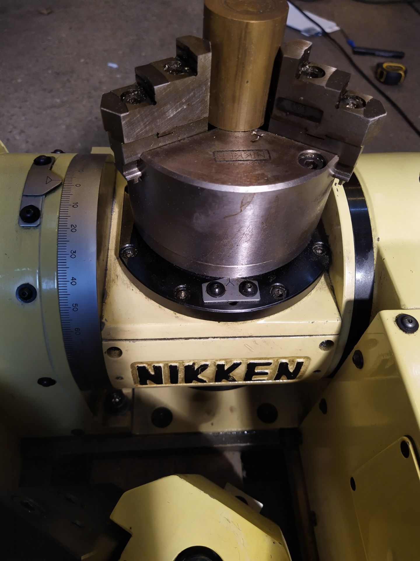 Nikken 5AX1200 / 9219-02350 COMPACT TILTING ROTARY TABLE, serial no. 0003R / H42500, year of - Image 5 of 8