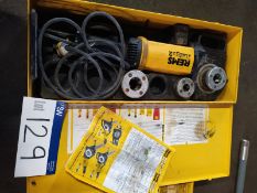 REMS Amigo 2 Pipe Threader, NO VAT ON HAMMER PRICE, free loading onto purchasers transport - yes,