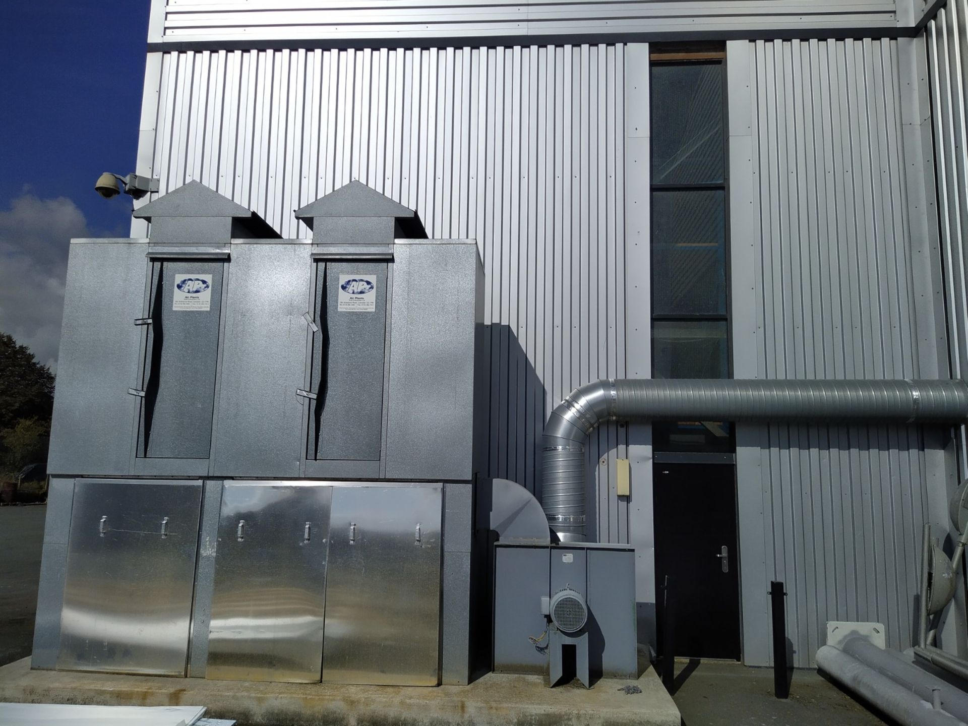 Air Plants Ltd 5/6 RHVLL Dust Extraction Unit, serial no. L945/8.95, free loading onto purchasers - Image 4 of 7