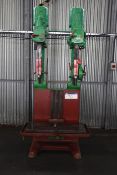Twin Gang Pedestal drill, free loading onto purchasers transport - yes, item located in Unicorn Road