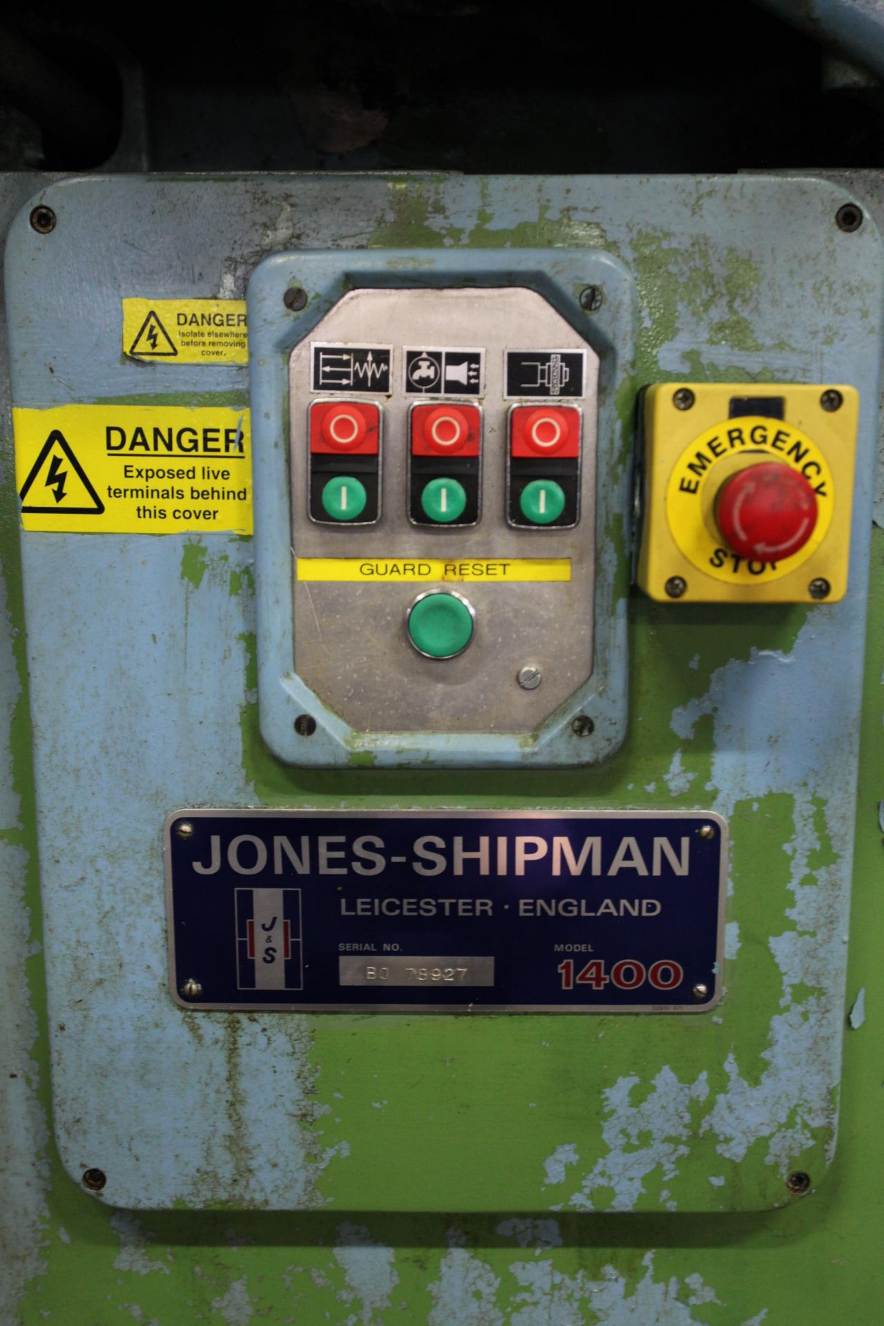 Jones & Shipman 1400 Surface Grinder, serial no. BO 78927, free loading onto purchasers - Image 4 of 6