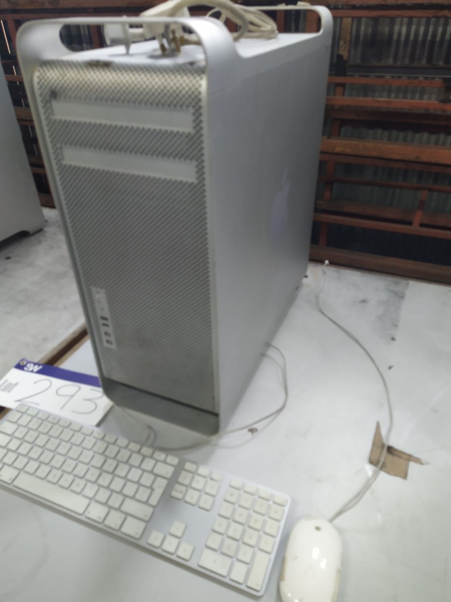 Apple Mac Pro computer, keyboard and mouse, free loading onto purchasers transport - yes, item - Image 2 of 5