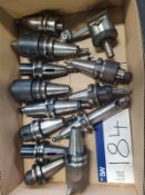 Quantity of BT40 tool holders, free loading onto purchasers transport - yes, item located in Unicorn