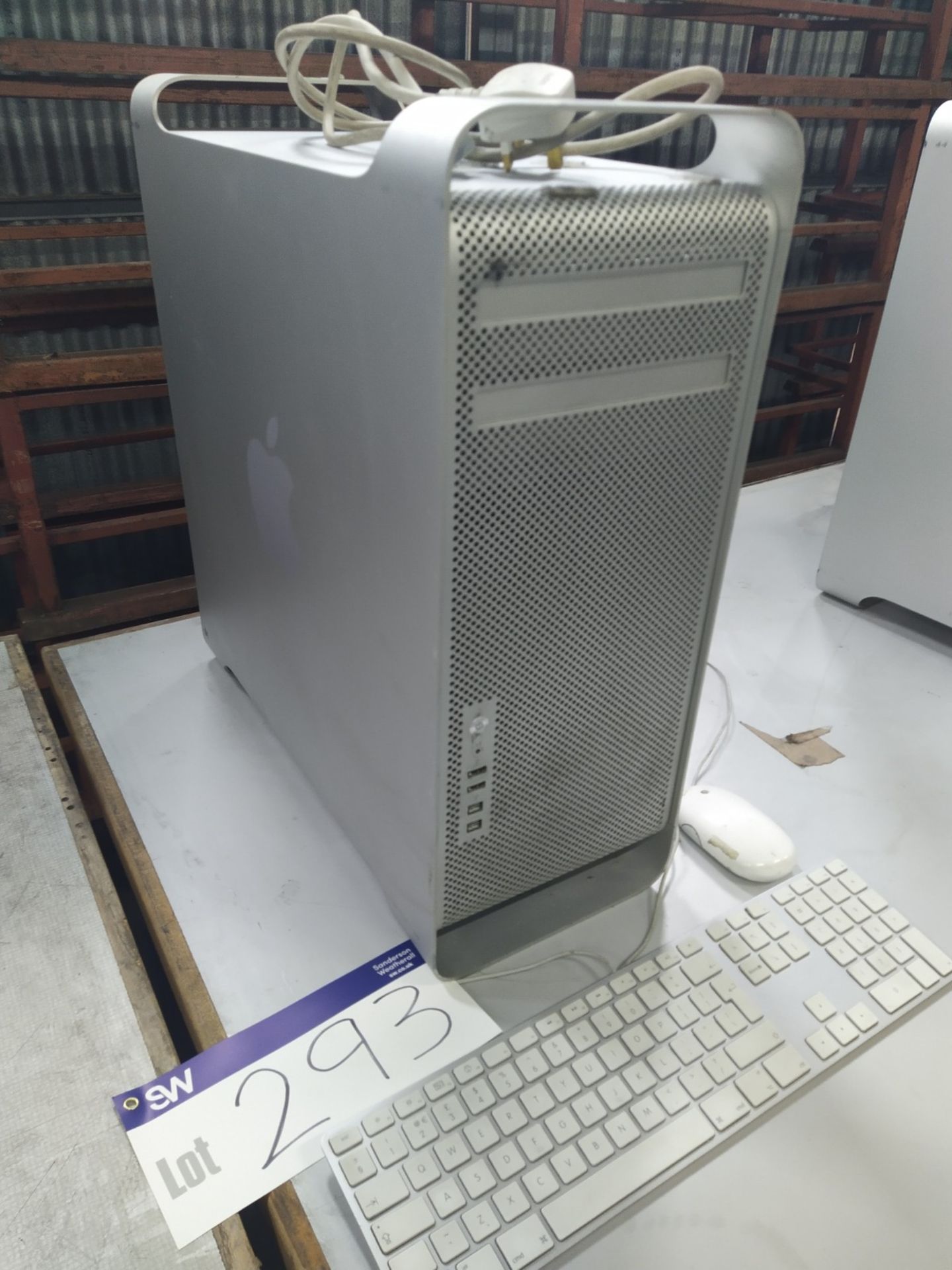 Apple Mac Pro computer, keyboard and mouse, free loading onto purchasers transport - yes, item - Image 4 of 5