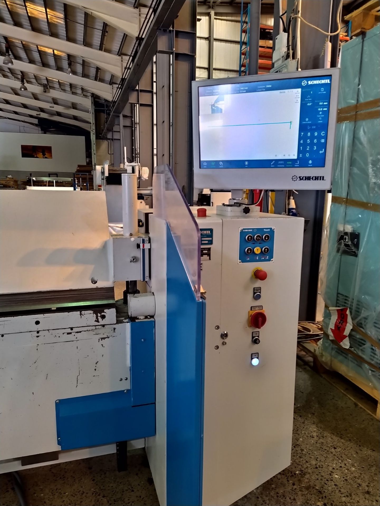 Schechtl MAE310/CNC BENDING / FOLDING MACHINE, capacity of max. 3,0 mm, serial no. MA6453, year of - Image 9 of 17