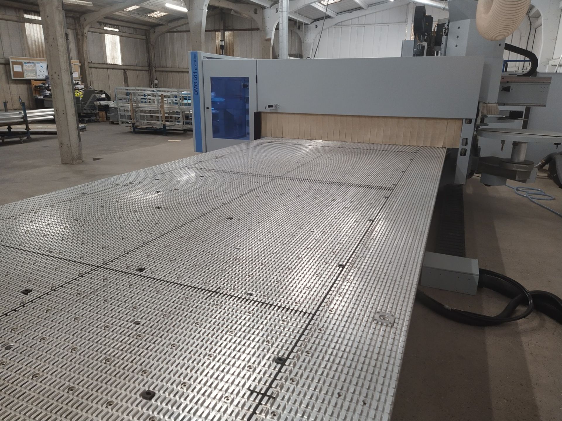 Homag 5 AXIS CNC PROFILINE BMG 511/74/19/F/R CNC PROCESSING CENTRE, serial no. 0-201-43-0250, year - Image 6 of 22