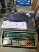 LAC -1260 scales, free loading onto purchasers transport - yes, item located in Unicorn Road Site,
