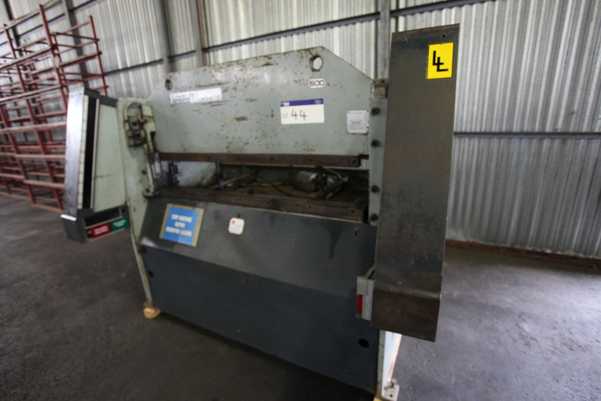 Edwards Truebend 25/1250 Press Brake, free loading onto purchasers transport - yes, item located - Image 2 of 5