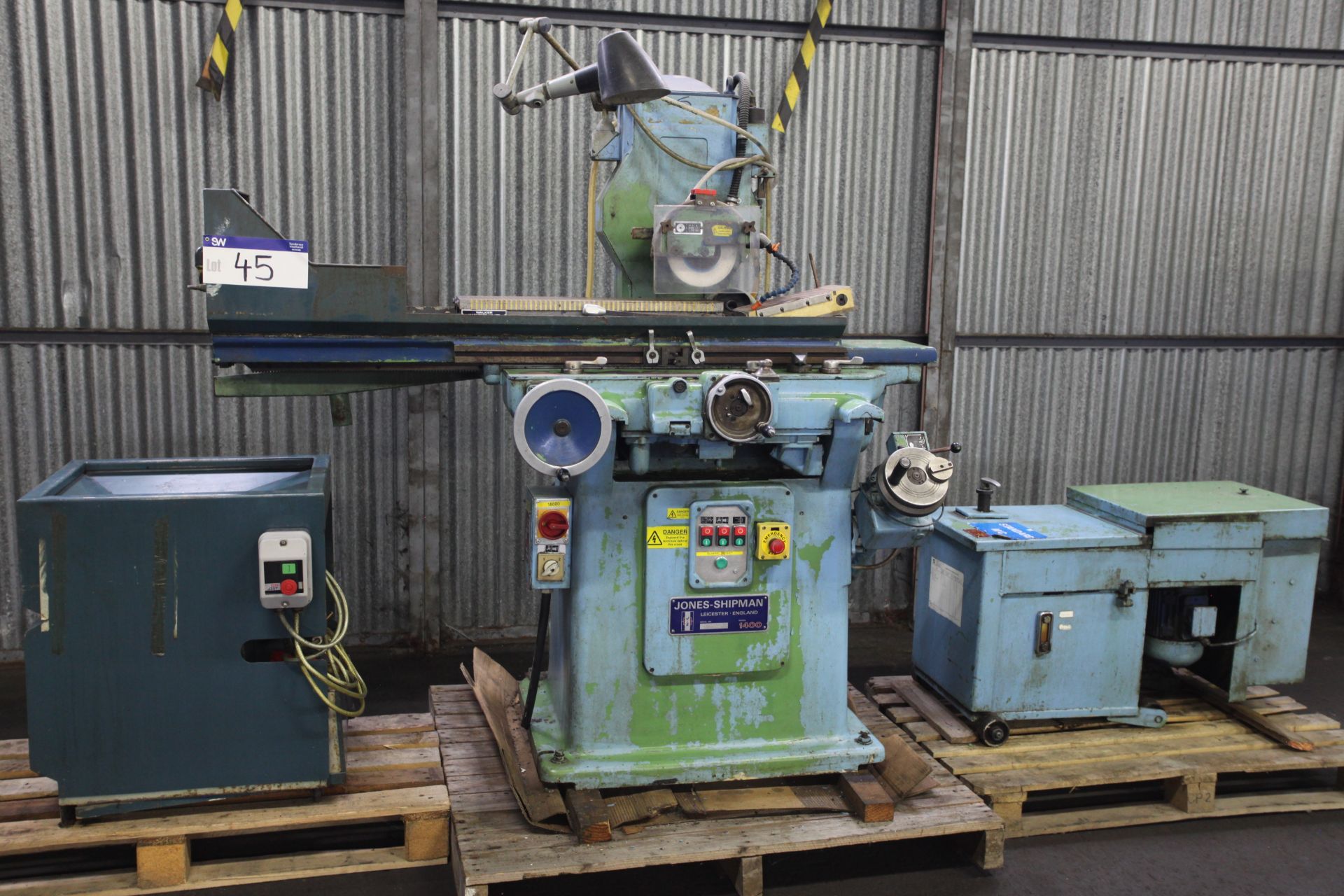 Jones & Shipman 1400 Surface Grinder, serial no. BO 78927, free loading onto purchasers