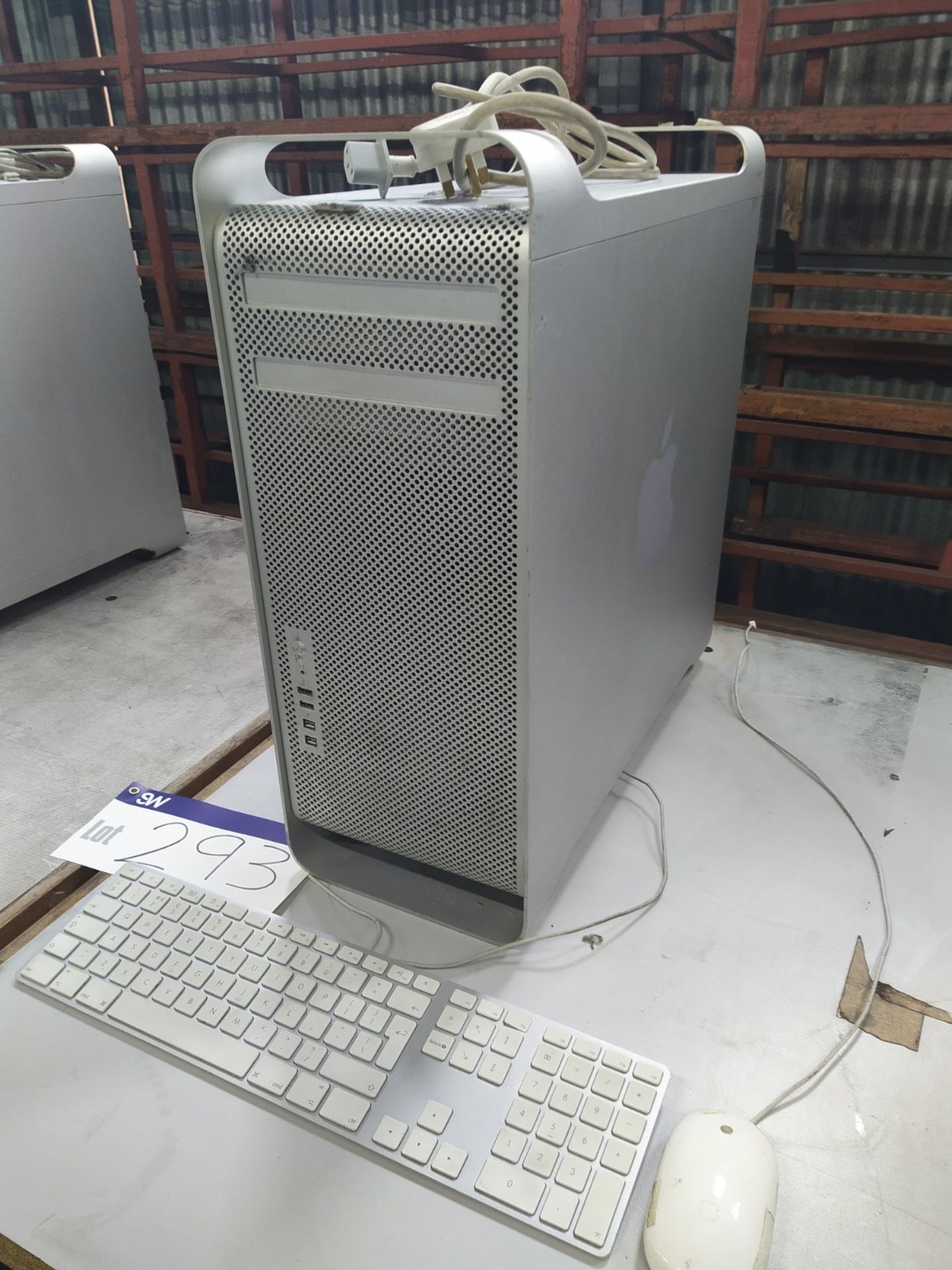 Apple Mac Pro computer, keyboard and mouse, free loading onto purchasers transport - yes, item - Image 3 of 5