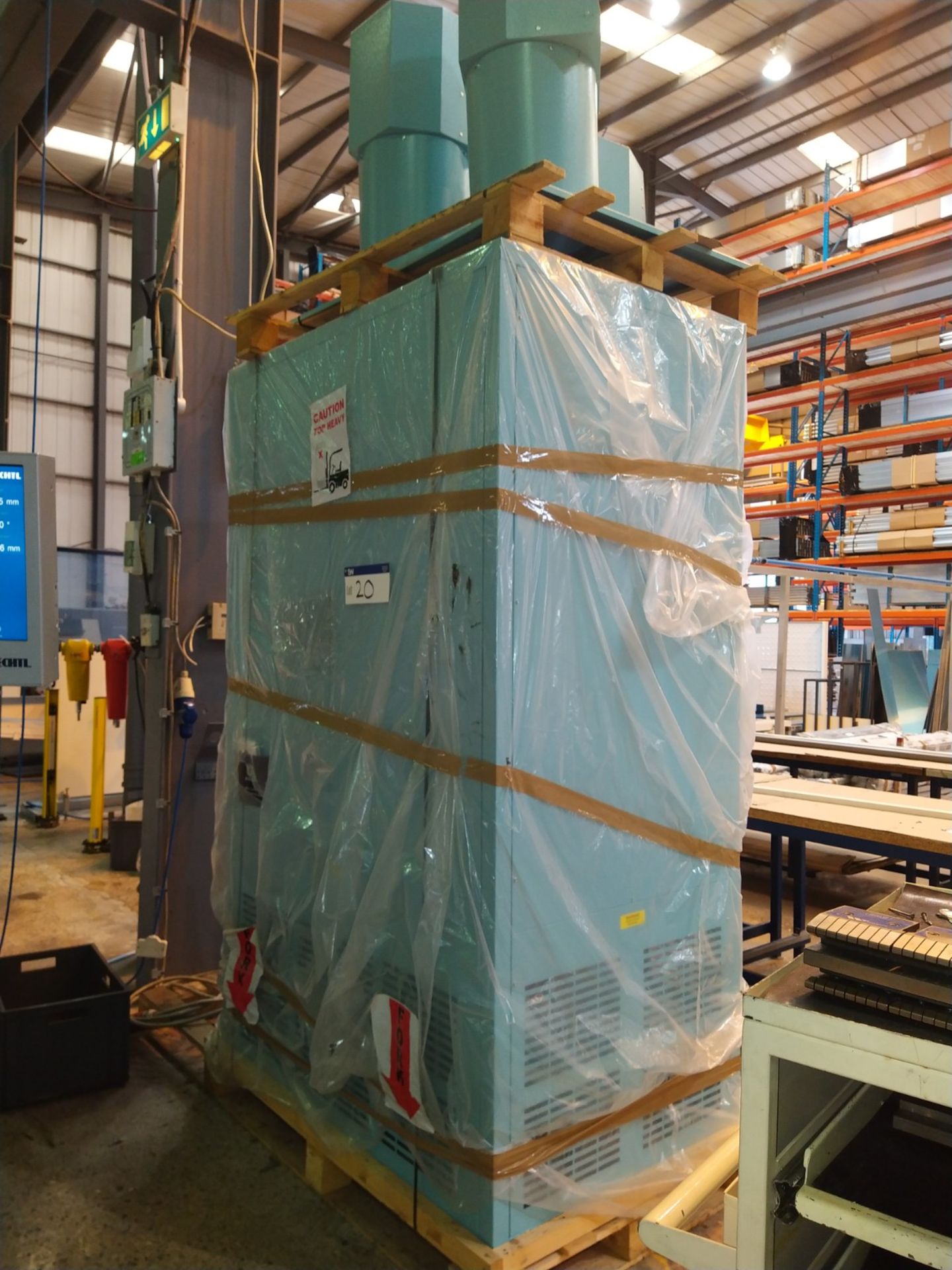 Powrmatic CPxO 175UF NEW UNUSED POWRMATIC CPX 175KW OIL FIRED WARM AIR CABINET HEATER, serial no. - Image 2 of 5