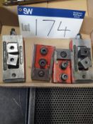 Quantity of Carver workpiece holding clamps, free loading onto purchasers transport - yes, item