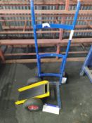 Sack lifting truck and mini sheet dolly, free loading onto purchasers transport - yes, item